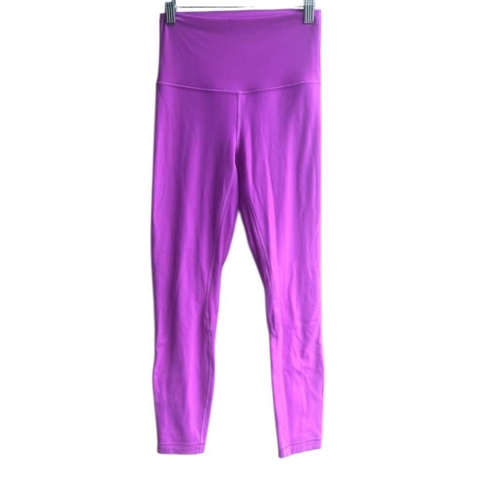 Lululemon Athletica Purple Leggings Full-Length Stretch Size 4